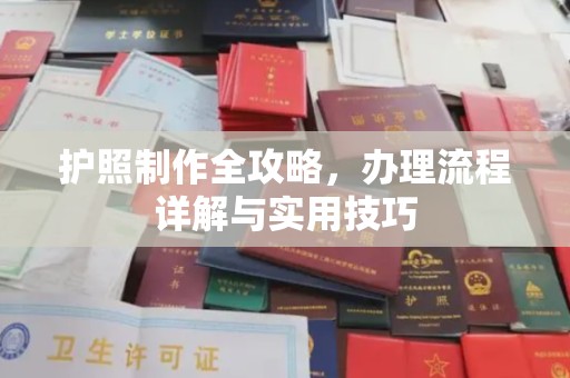 安新护照制作全攻略，办理流程详解与实用技巧
